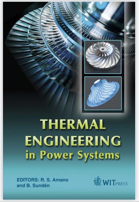 Thermal Engineering in Power Systems (Developments in Heat Transfer) by R. S. Amano and B. Sunden (Jul 18,&nbsp;2008)