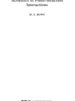 Acoustics of Fluid-Structure Interactions (Cambridge Monographs on Mechanics) by M. S.&nbsp;Howe