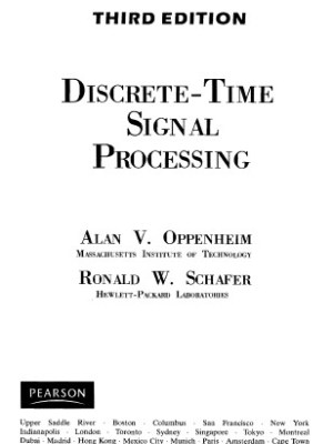 Discrete-Time Signal Processing (3rd Edition) (Prentice Hall Signal&nbsp;Processing)