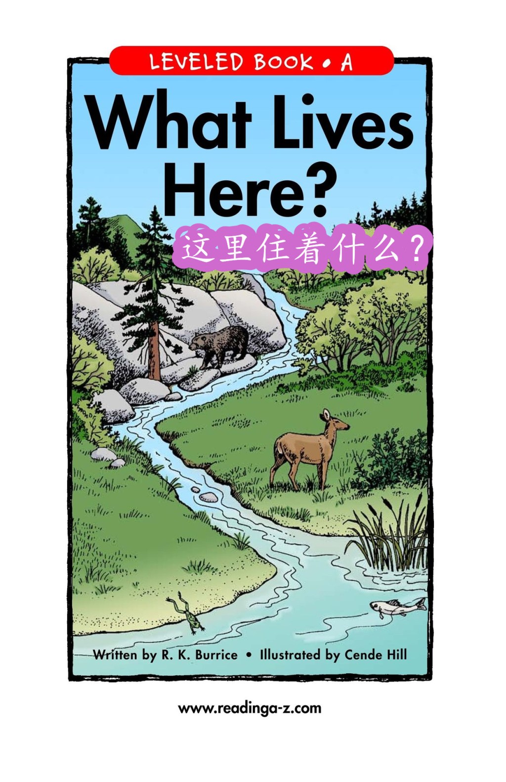 What Lives Here？&nbsp;这里住着什么？